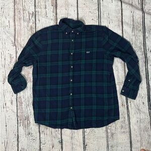 Vineyard Vines Classic Fit Tucker Shirt Mens Long Sleeve Plaid Button Down Shirt